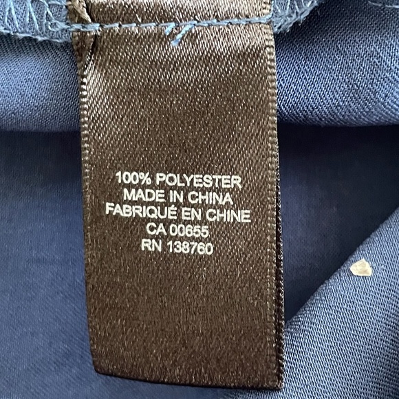 NWT RW&Co women blue long sleeve romper jumpsuit size XL - Picture 14 of 15